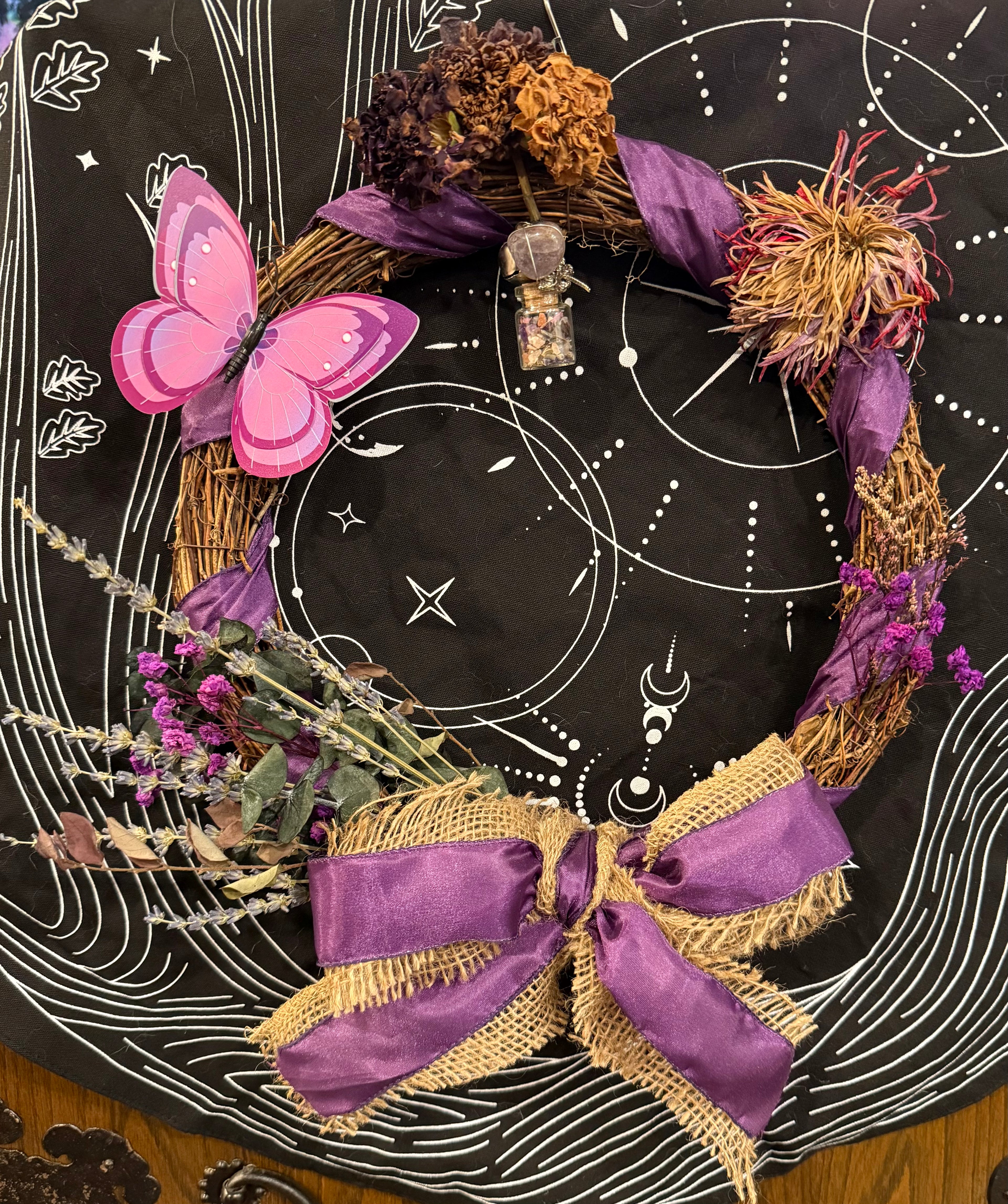 Purple Wreath