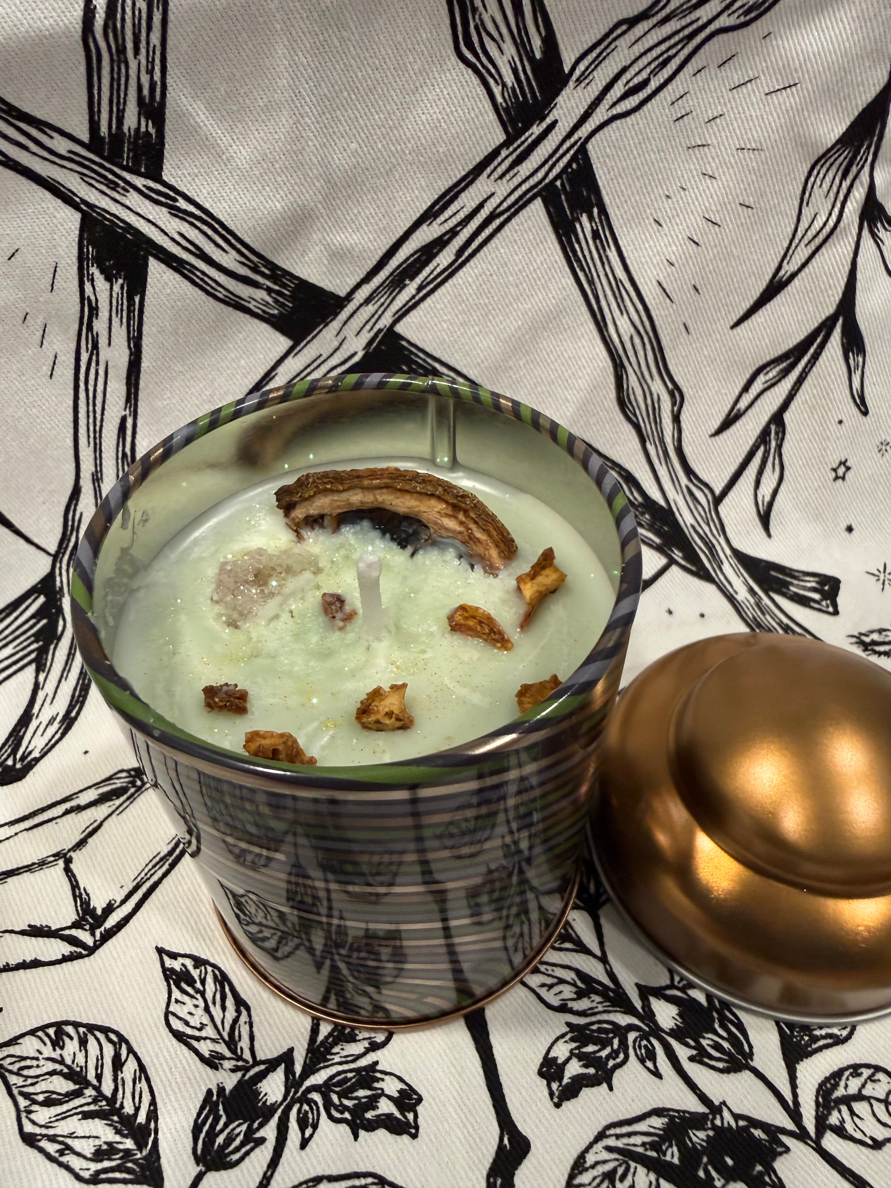 Various Tin Candles