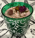 Geranium and Patchouli Glass Candle