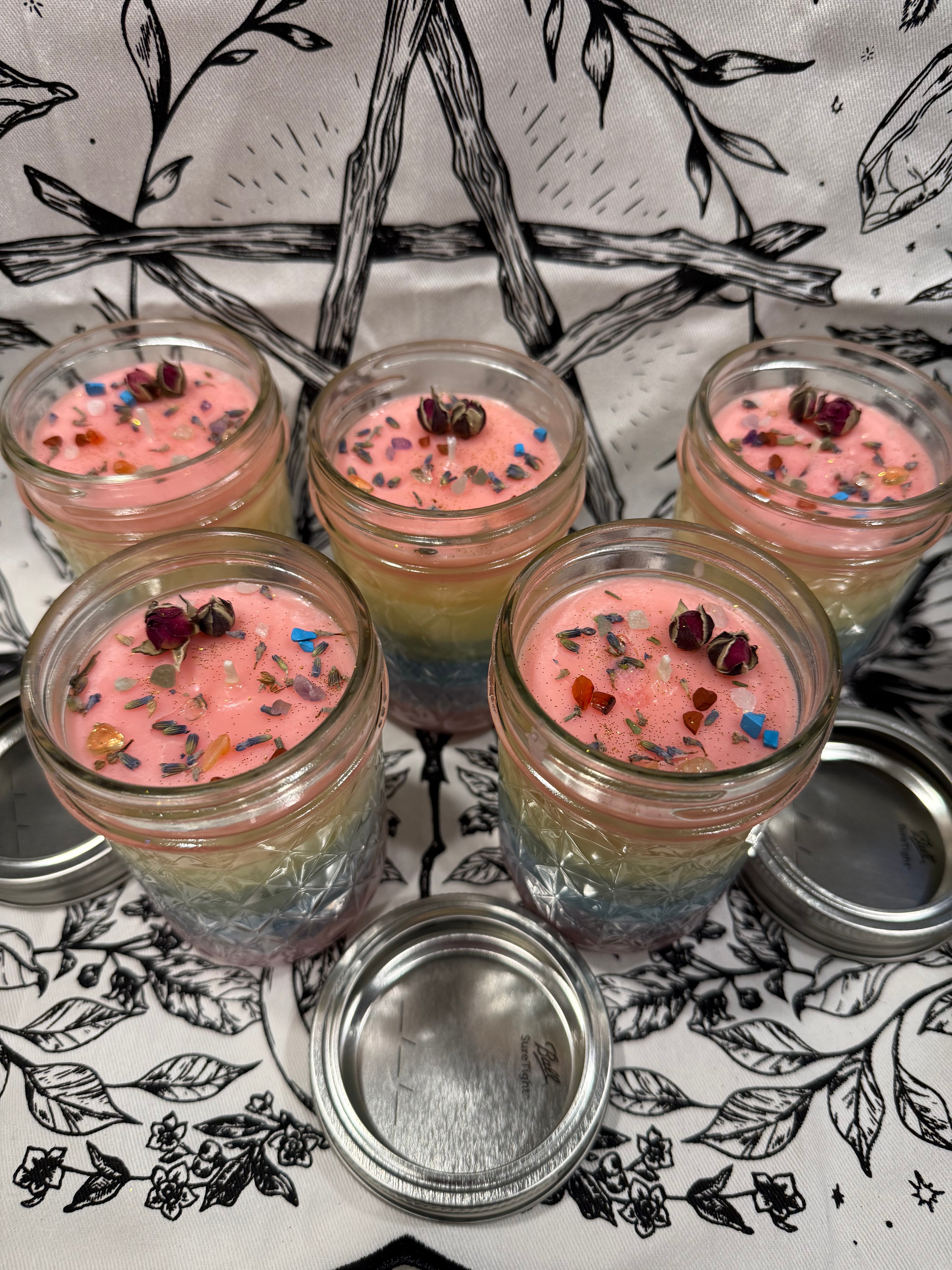 Rainbow Candles